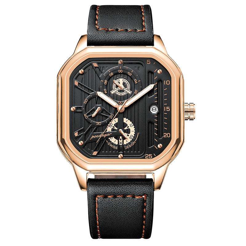 Multifunctional Men's Watch Belt Style Quartz