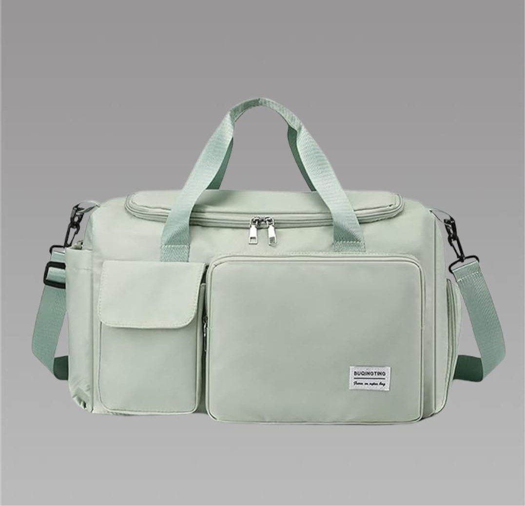 Duffle Bag with Shoe Compartment
