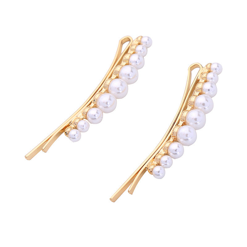 Pearl hair pin girl temperament girl