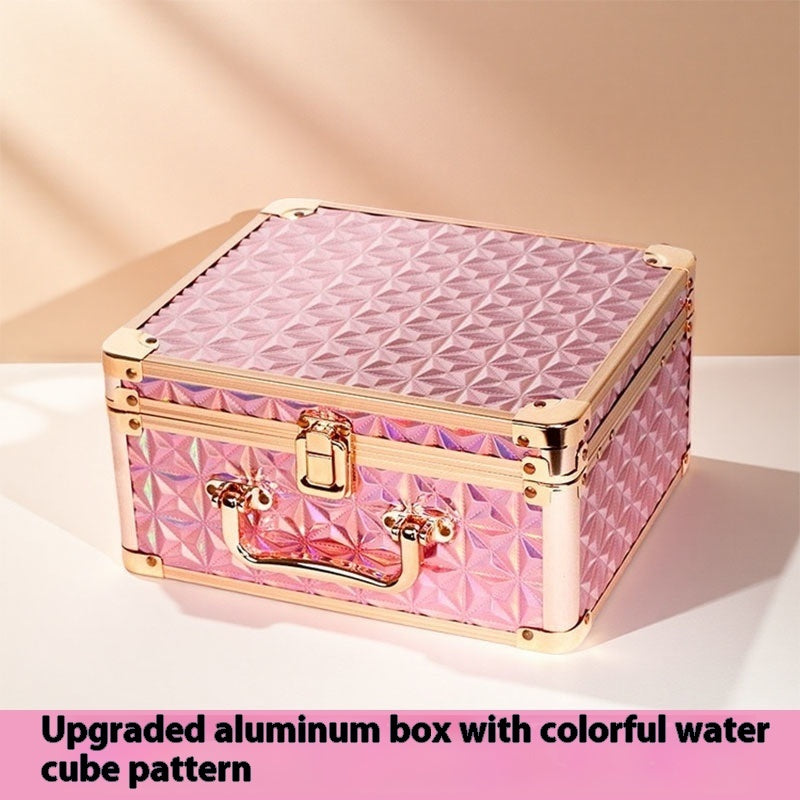 Large Capacity Make-up Bag LED Mirror Portable With Light