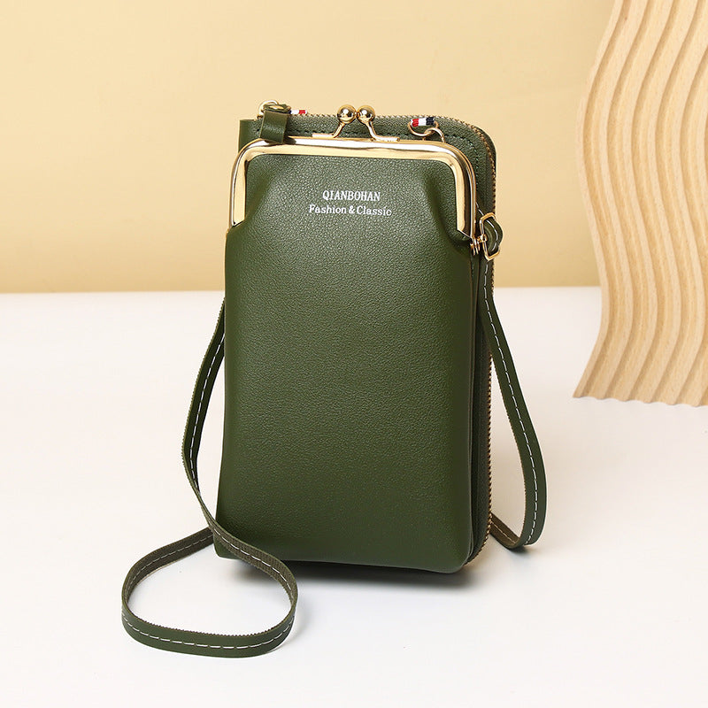 Mobile Phone Bag Female Crossbody Vertical Multi-function