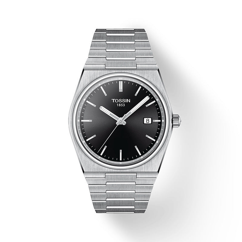 Super Player Mens Watch Ultra-thin Quartz Timepiece