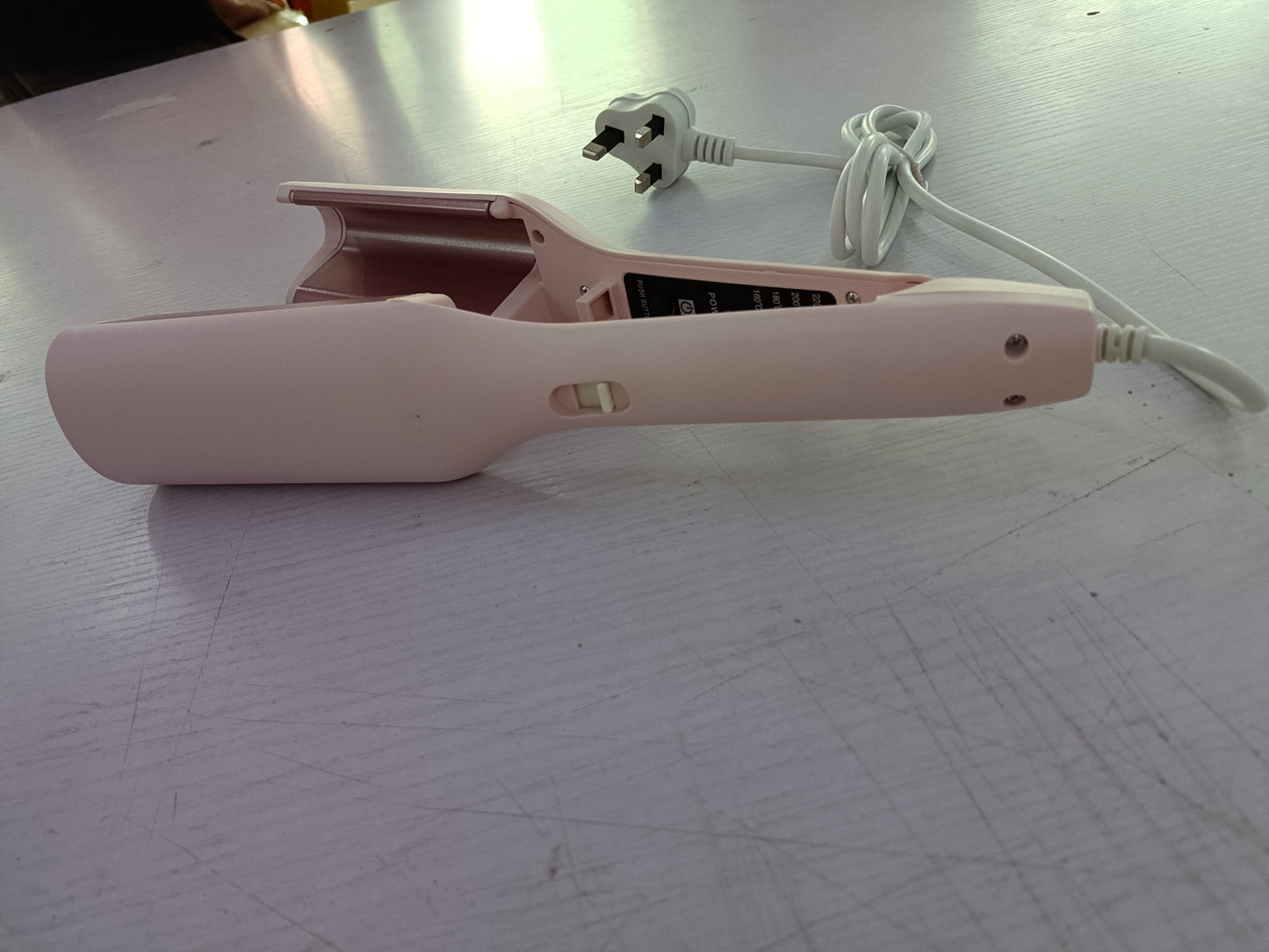 Hair Curling Iron 32mm Deep Wave Hair Curler 4 Temperature Adjustable Fast Heating Crimping Iron Styler Wand For All Hair Style