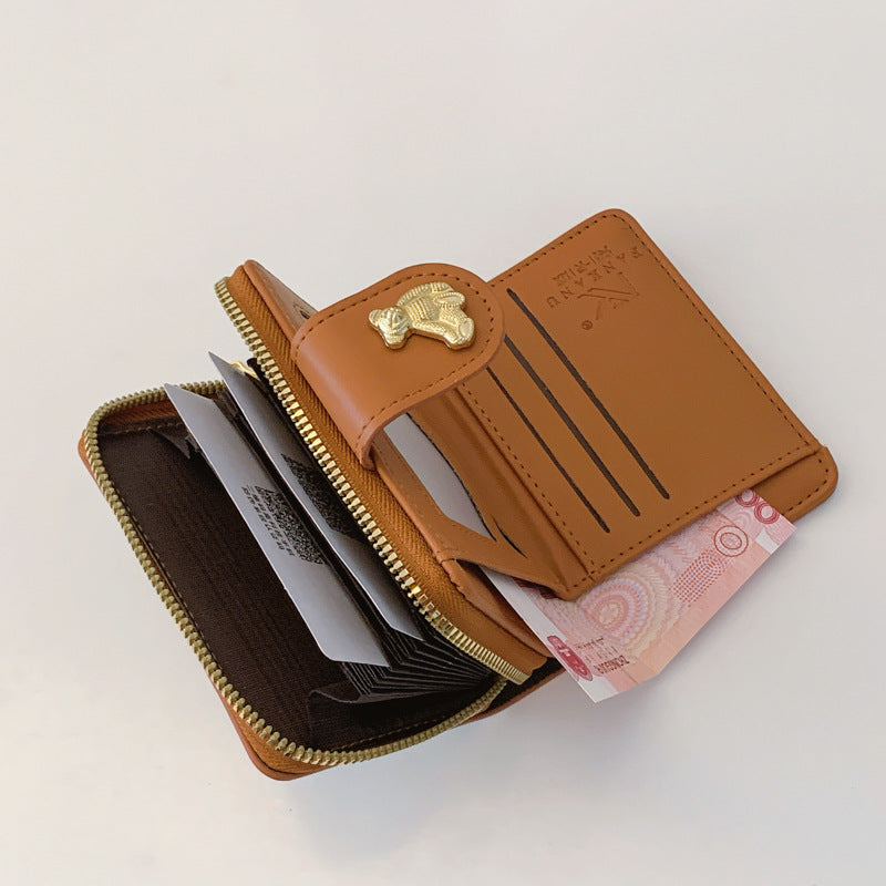 Large Capacity Cartoon Cute Multi-function Cash And Card