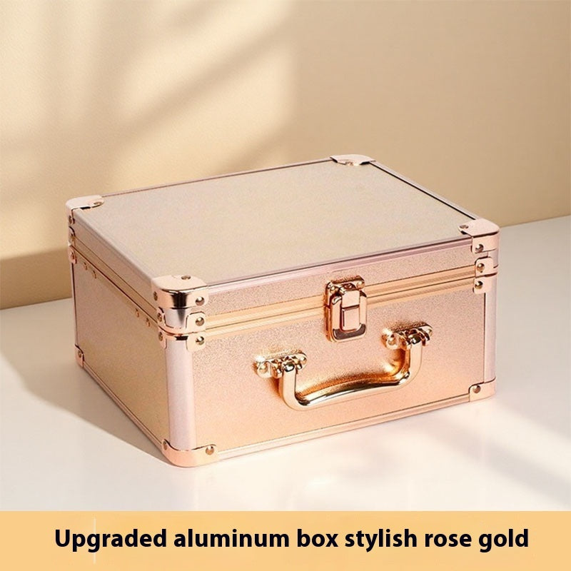 Large Capacity Make-up Bag LED Mirror Portable With Light