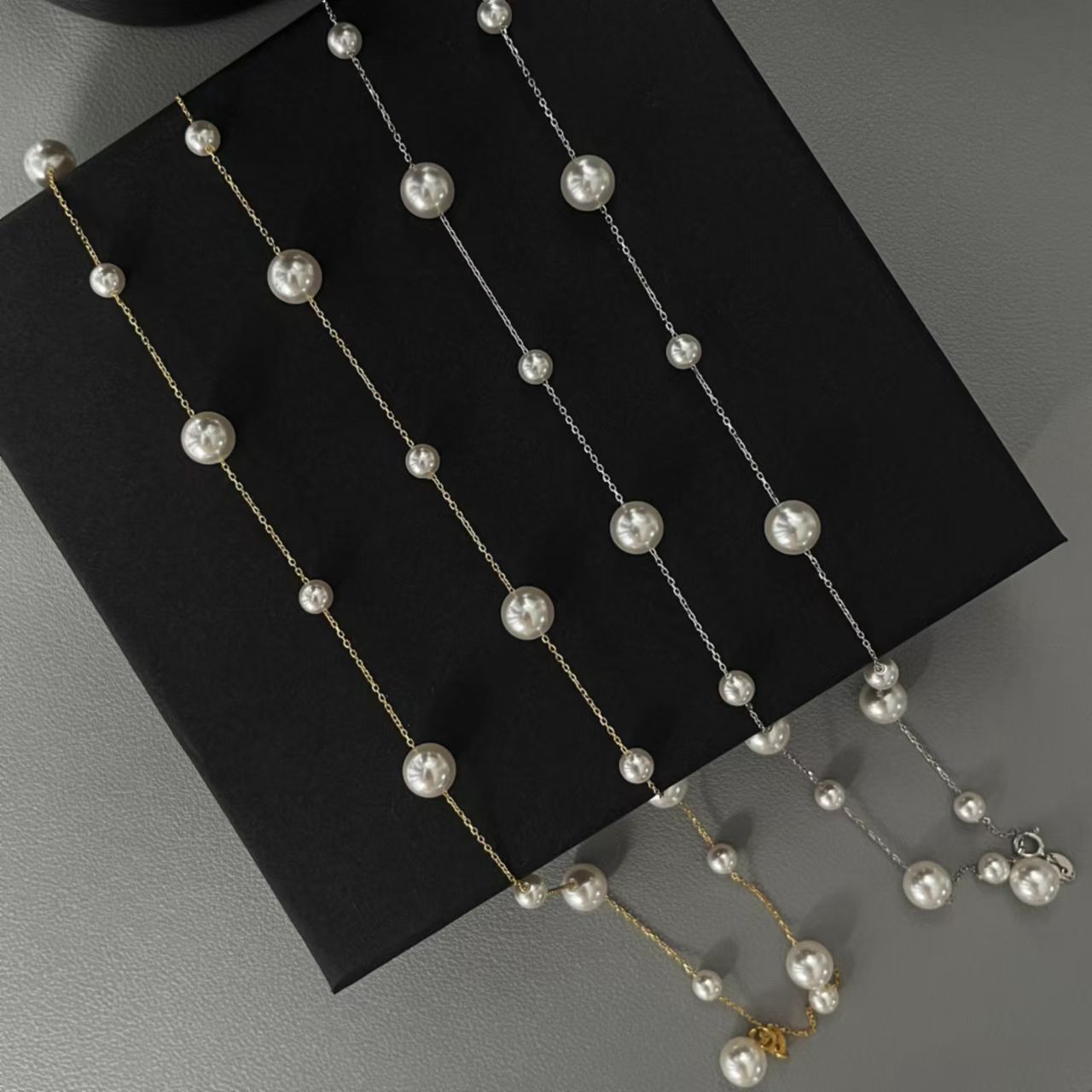 Sophisticated, Versatile, Minimalist, And Stylish Long Pearl Necklace
