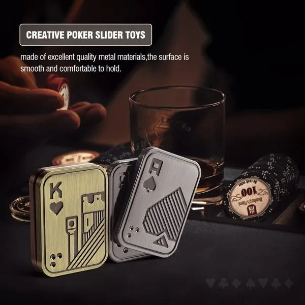 Fidget Toys Adults, EDC Metal Fidget Slider