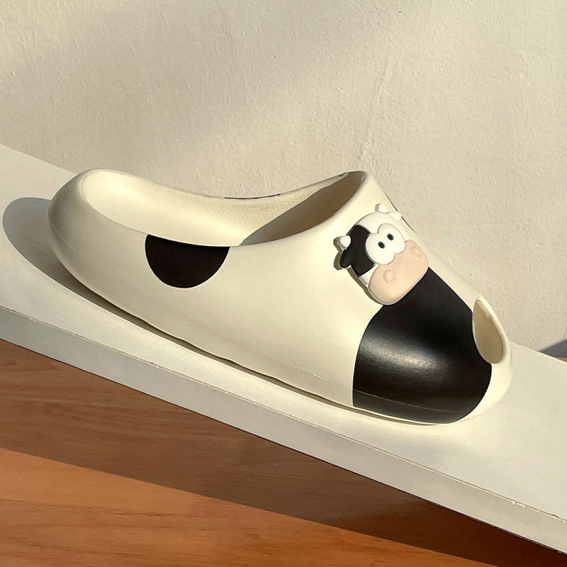 Thick-soled Cartoon Cute Slippers Outerwear