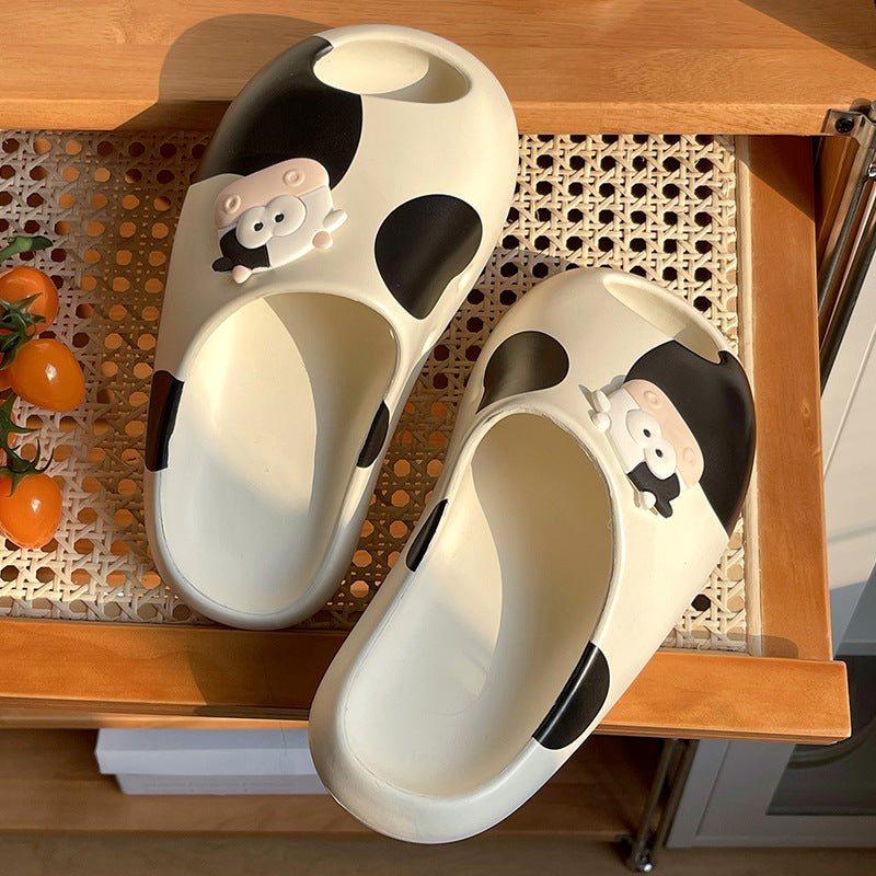 Thick-soled Cartoon Cute Slippers Outerwear