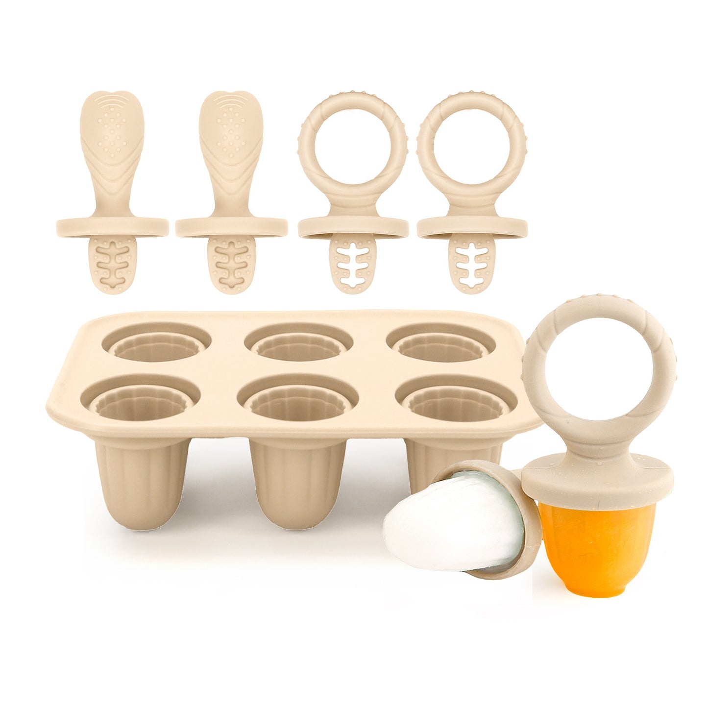Molar Ice Cube Ice-cream Mould Food Silicone
