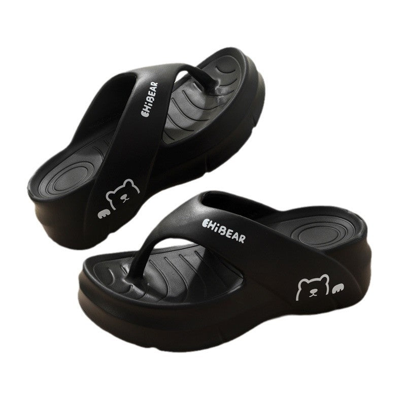 Flip Flops Wear Thick-soled Non-slip Wear-resistant Slippers