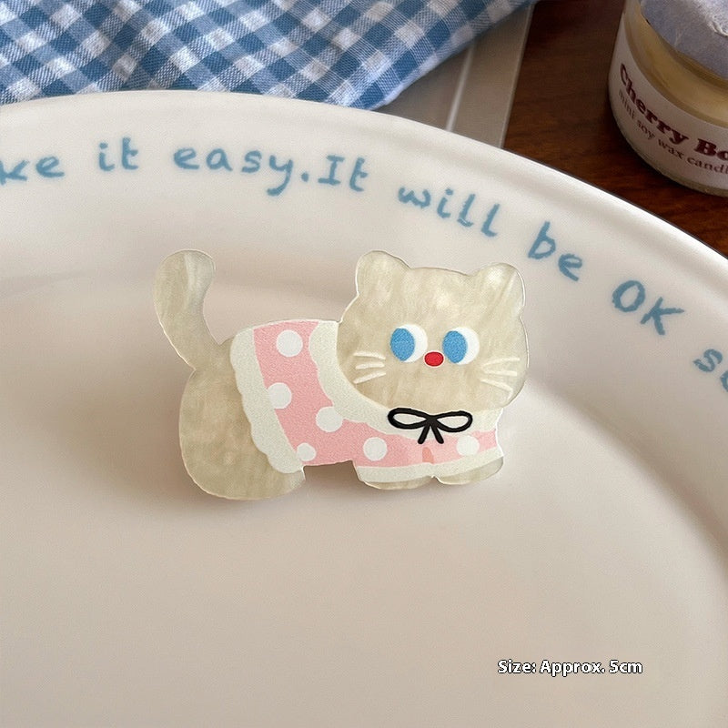 Cartoon Hair Pin Cute Side Puppy Children Headwear