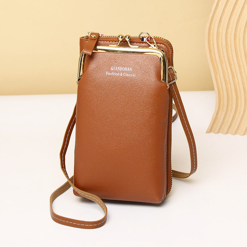 Mobile Phone Bag Female Crossbody Vertical Multi-function