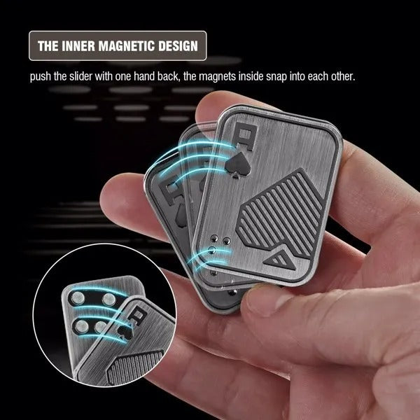 Fidget Toys Adults, EDC Metal Fidget Slider