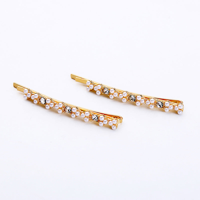 Pearl hair pin girl temperament girl