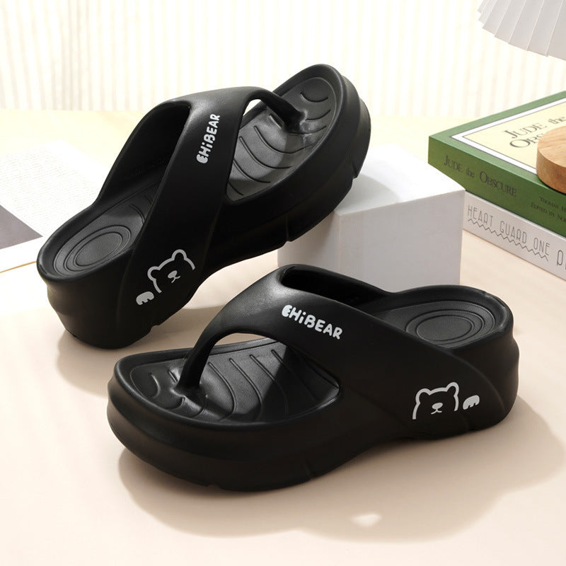 Flip Flops Wear Thick-soled Non-slip Wear-resistant Slippers