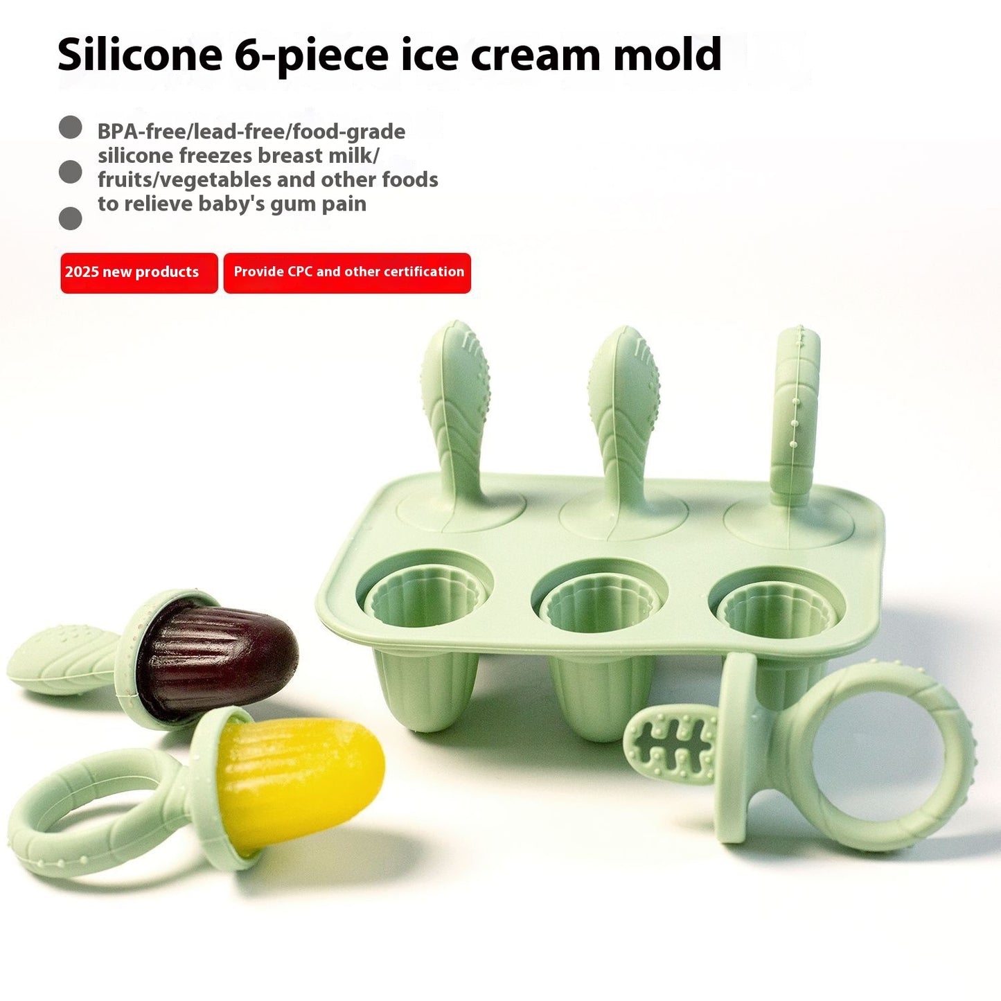 Molar Ice Cube Ice-cream Mould Food Silicone