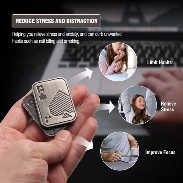 Fidget Toys Adults, EDC Metal Fidget Slider