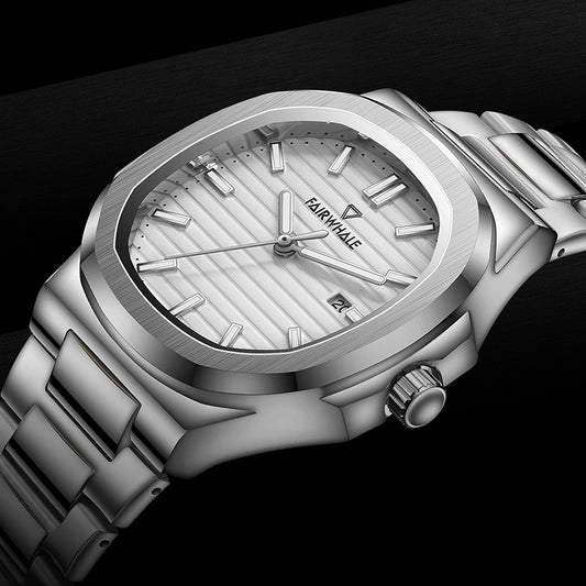 Watch Men's Business Simple Stainless Steel Nautilidae