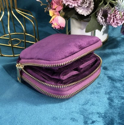 Tassel Crystal Pearl Bracelet Storage Jewelry Bag