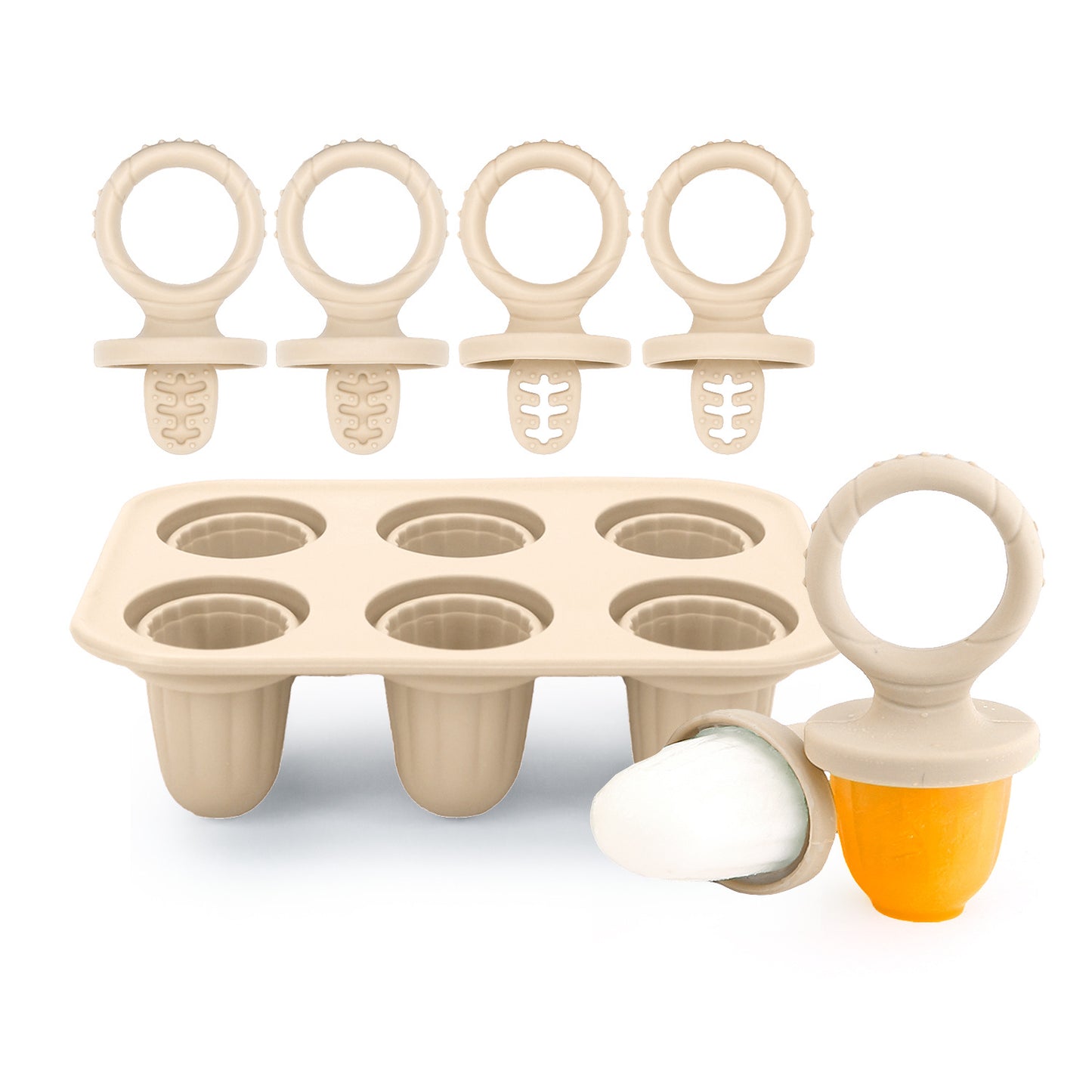 Molar Ice Cube Ice-cream Mould Food Silicone