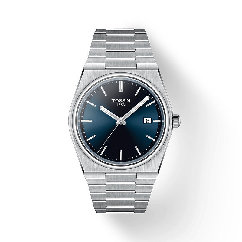 Super Player Mens Watch Ultra-thin Quartz Timepiece