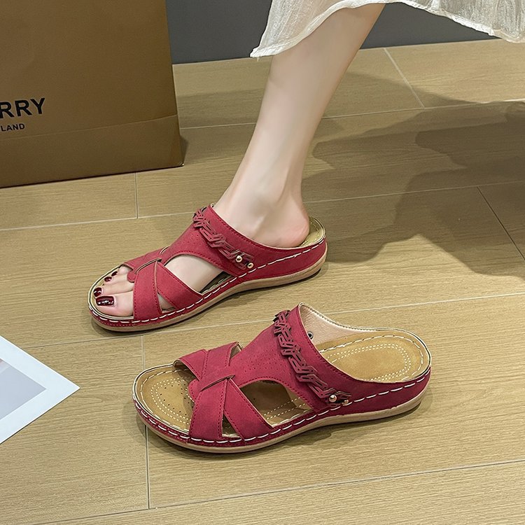 Waistline Wedge Slippers Women's Lightweight Summer