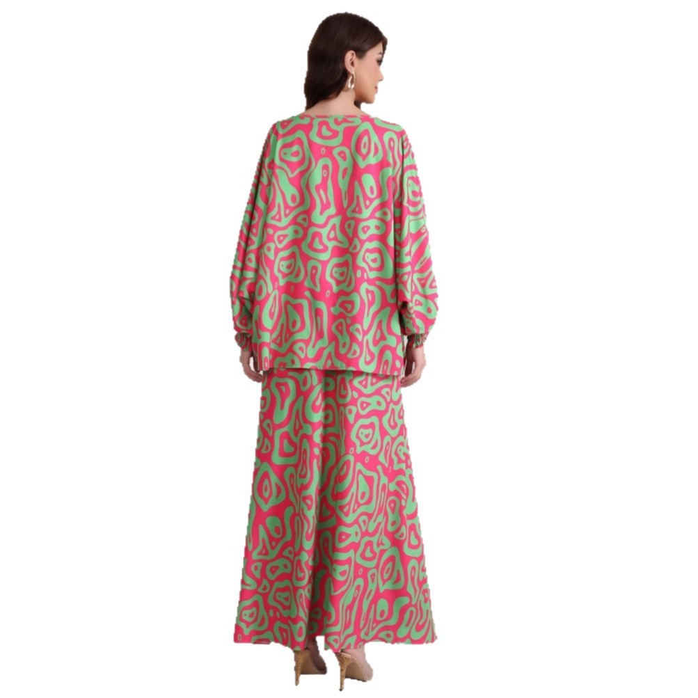 Women's Plus Size Printed Skirt Temperament