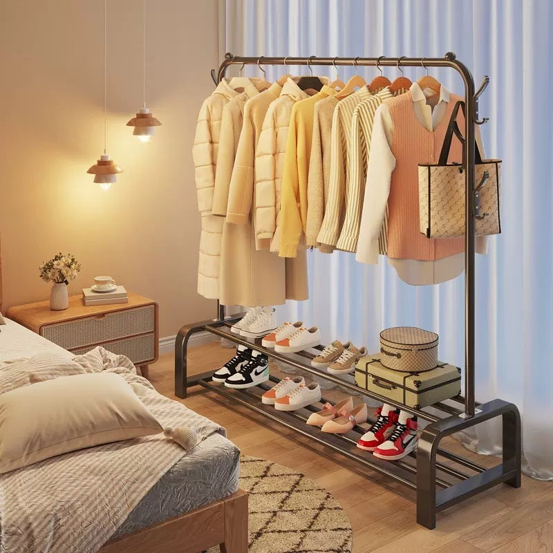 Drying Rack Floor Bedroom And Household Indoor Simple Clothing Rod