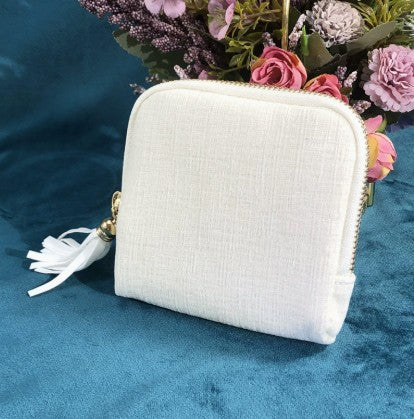 Tassel Crystal Pearl Bracelet Storage Jewelry Bag