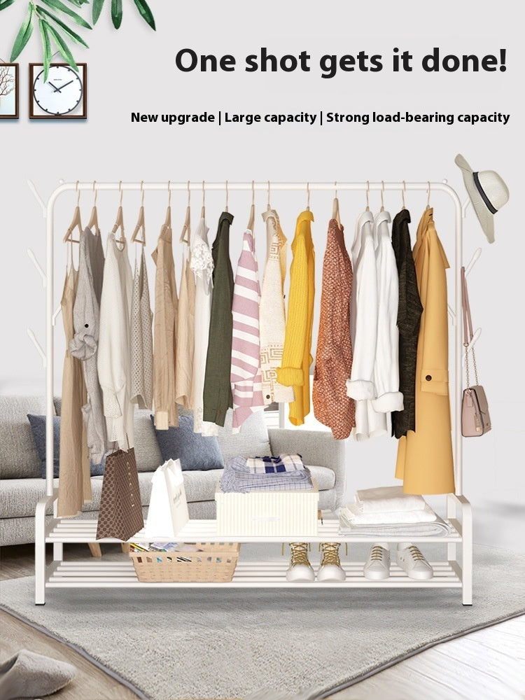 Drying Rack Floor Bedroom And Household Indoor Simple Clothing Rod