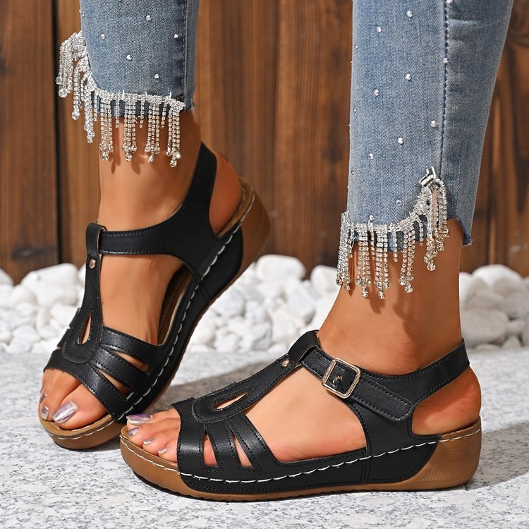 Women's Fashionable All-match Buckle Casual Sandals