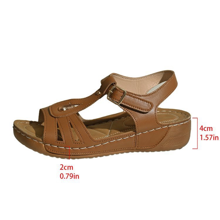Women's Fashionable All-match Buckle Casual Sandals
