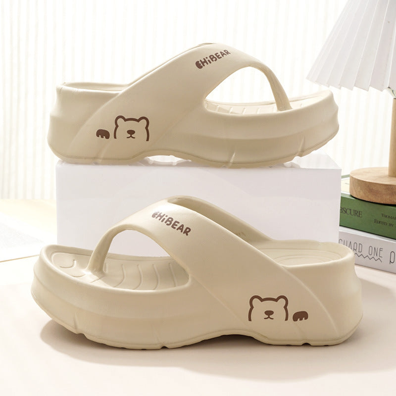 Flip Flops Wear Thick-soled Non-slip Wear-resistant Slippers