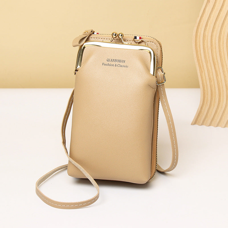Mobile Phone Bag Female Crossbody Vertical Multi-function